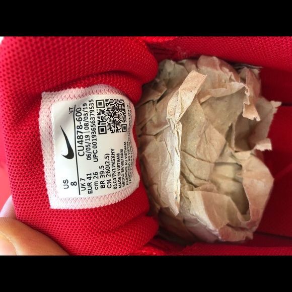 NIKE Air Max 200 Men Shoes CU4878600 Triple Red - Picture 3 of 8